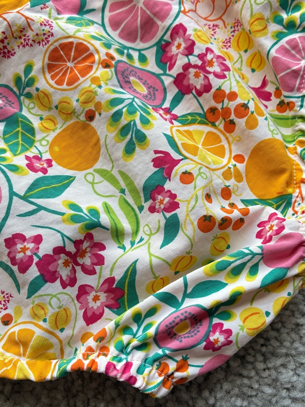 Patagonia Fruity Baby Bloomers - Pink, Yellow & Green - Picture 4 of 6